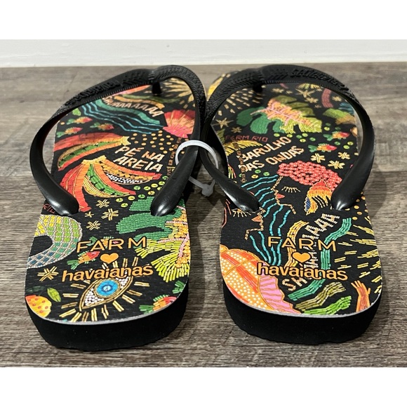 Farm Rio x Havaianas Tropical Dia De Sol Sandals - Picture 4 of 6
